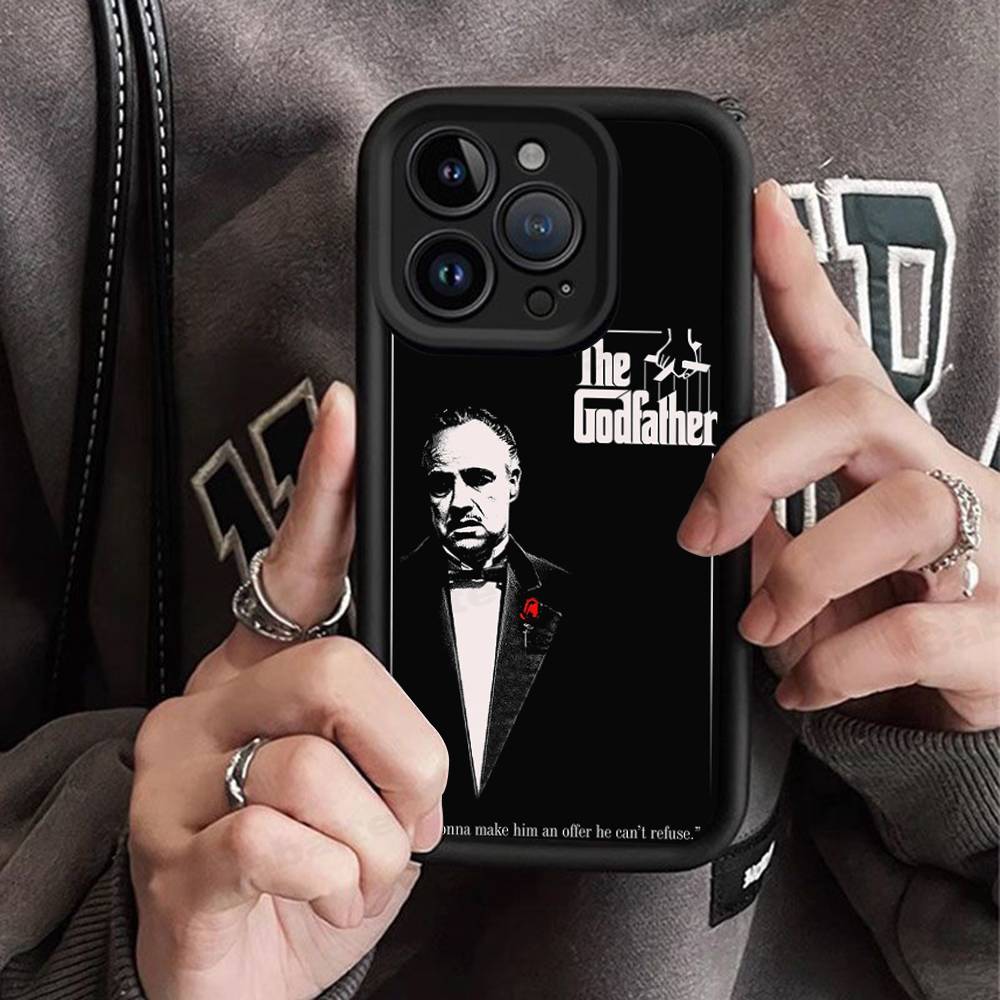 Cool The Godfather Movie Phone Case For iPhone 16 15 14 Plus 13 12 11 17 Pro Max Pro Soft Cover