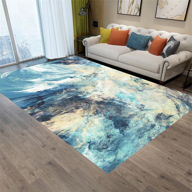 Living Room Hotel Carpet Bedroom Study Carpet Home Geometric Abstract Carpet
