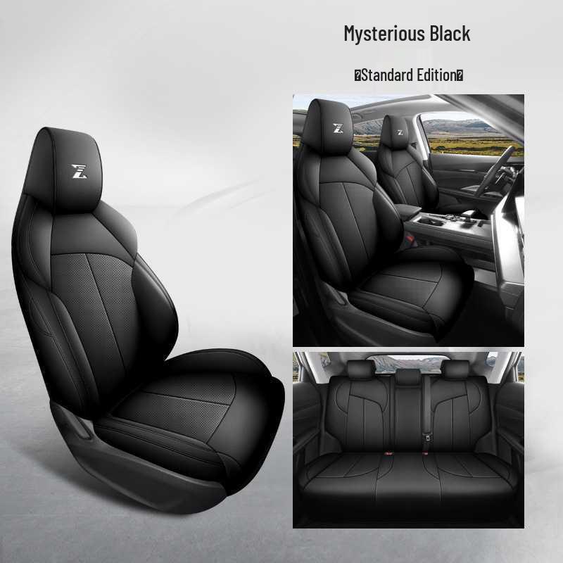 Oshan Z6 Five-Seater Leather Car Seat Cushion - All-Season Model