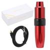 Motor Tattoo Machine Aluminum Alloy Liner Shader Tattoo Machine Pen with Clip Cord (  Interface)