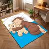 Curious George (1) Office Carpets Suitable for Living Rooms Bedrooms Offices and Kitchens a Gift for Modern Home Decor