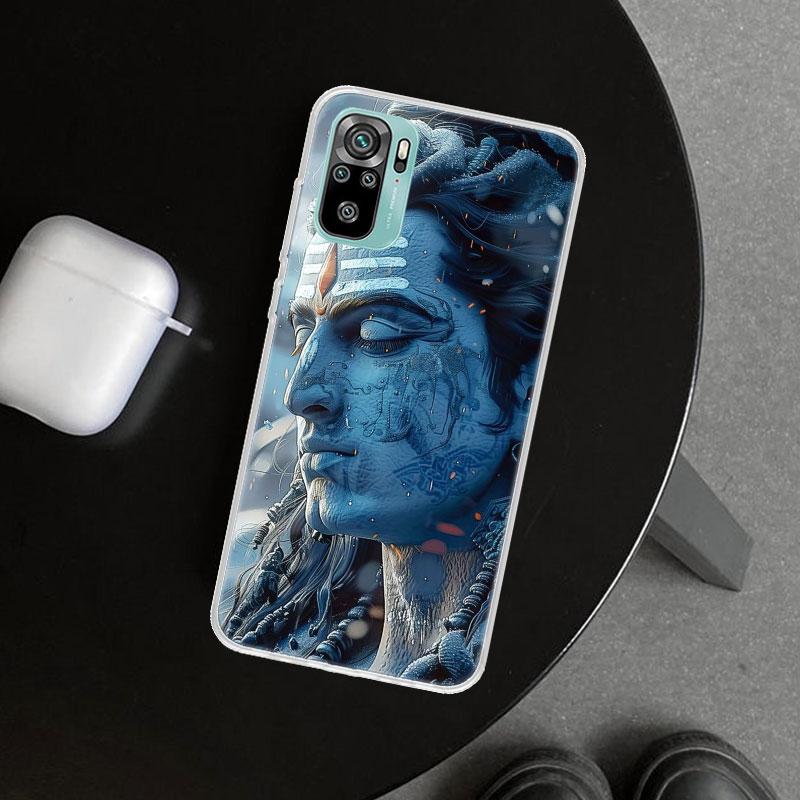 Lord Shiva Hindu God Buddha India Phone Case Cover for Xiaomi Redmi Note 15 14 13 12 11 Pro Plus 14S 12S 11S 11T 11E 10S 10 Cust