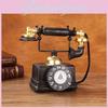 Vintage Retro Resin Telephone Decor For Home Office Bar Styling Gift For Adults