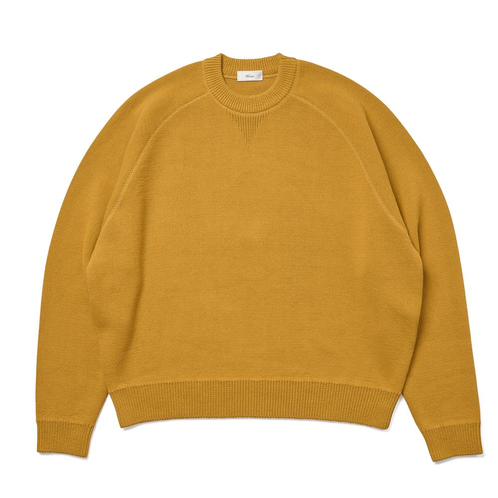 Berno [Casual] Sweat Knit Mustard L