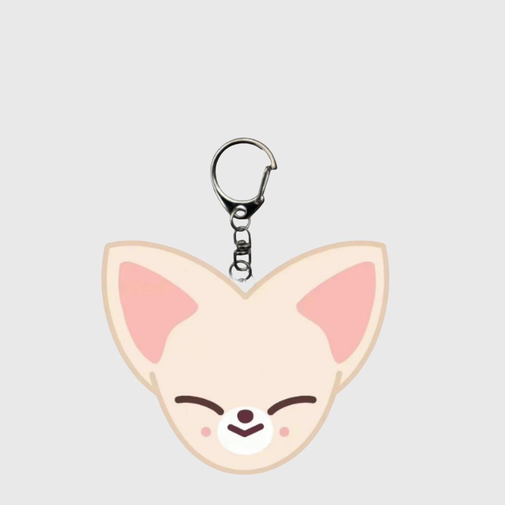 Cute New Cartoon Acrylic Doll Keychain Skzoo Keychain with Accessories, Same As Holiday Gift Givers