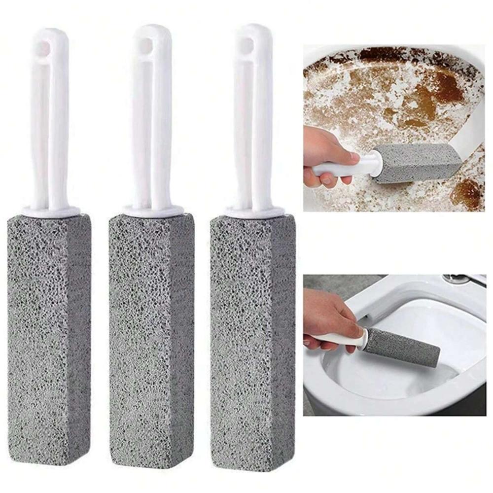 1/2/4Pcs Pumice Stone Toilet Brush Bathroom Cleaning Multifunction Wand Tile Sink Bathtub Limescale Stain Remove Washing Tools