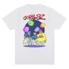Music Band Gorillazs Punk Rock Print T Shirt 90s Casual Fashion Short Sleeve Plus Size T Shirt Unisex Harajuku Summer Tees