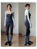 Women's Long Sleeve Yoga Shawl - Perfect for Autumn/Winter Workouts