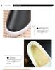Versatile Women's White Slip-on Shoes - Autumn/Winter Flat Leather Sneakers for Nurses and Students