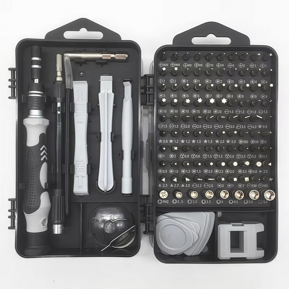 115-in-1 Precision Screwdriver Set Portable Durable Magnetic Repair Tool Kit Multi-functional Screwdriver Kit For Home Repair