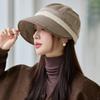 Color Block Fisherman Hat Women's Autumn Winter Basin Hat