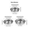 Coffee Blind Filter Bowl 51/54/58Mm Stainless Steel Non Pressurized Filter Cup For Backwashing In Semi Automatic Coffee Machine