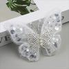 Double-Layered Sequins Butterfly Applique Hand-Sewn Lustrous DIY Clothes Embellishment Mesh Sequins Fluttering Moth