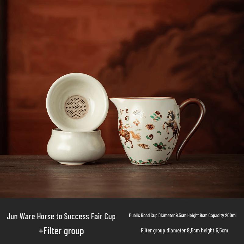 Ru Kiln Fairness Cup with Filter Set (Success Motif)