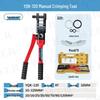 Portable Manual Hydraulic Crimping Tool YQK-70/120/300 for Copper and Aluminum Terminals, No Oil Leakage.