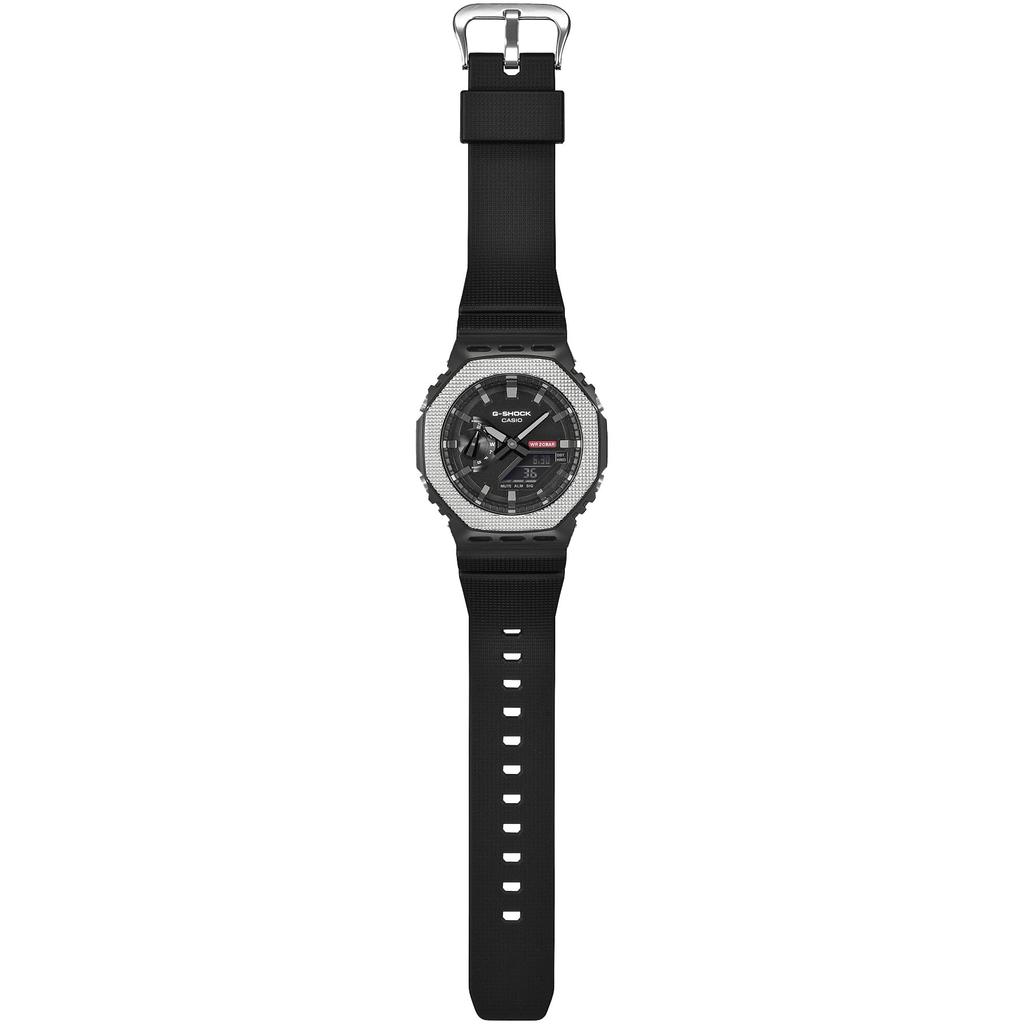 [Casio] G-Shock Men's Watch Metal-Covered, Eco-Friendly Materials GM-2100BM-1AJF, Black, Authentic Japanese Model