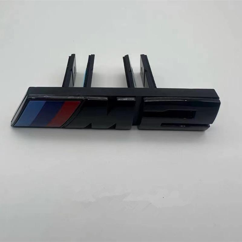 NEOW3 3D Car Front Grille M Badge Emblem Decoration Accessories For Bmw Performance M E46 E90 F20 E39 F10 X3 E83 E61 E91 E87 E60 E93