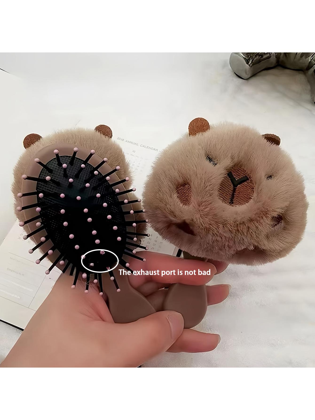 Capybara Air Cushion Comb Kapibala Head Massage Airbag Comb Anti-Static Portable Travel Girl Hair Combs Styling Tool