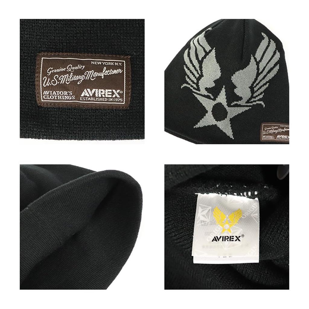 AVIREX MARK KNIT beanie