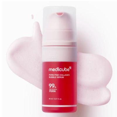 NEW PDRN Pink Collagen Bubble Serum 95mL – 10-Second Glow & Firming Care