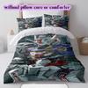 Gundam Character Soft and Comfortable Duvet Cover, Children's Bedding Set Gift, Extra Large Size, Various Sizes Available