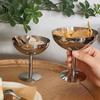 Ice Cream Cups Salad Bowl Stainless Steel Bowl Dessert Fruit Plate Snack Dish