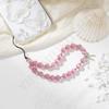 Girl's Heart High-end Bow Short Mobile Phone Chain Colored Beaded Fashion Mobile Phone Pendant Mobile Phone Pendant