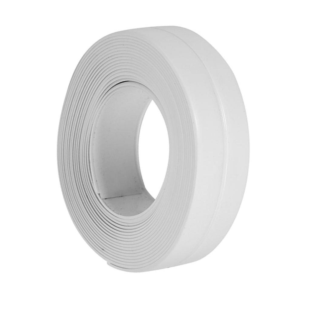 3 Colors 3.2M Length Self Adhesive Bath And Wall Sealing Strip Sink Basin Edge Trim Kitchen New