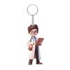 Delightful Acrylic 2D Flat Cartoon Pattern Keychain Pendant Ideal For Car Decoration Or Personal Items Backpack Ornament