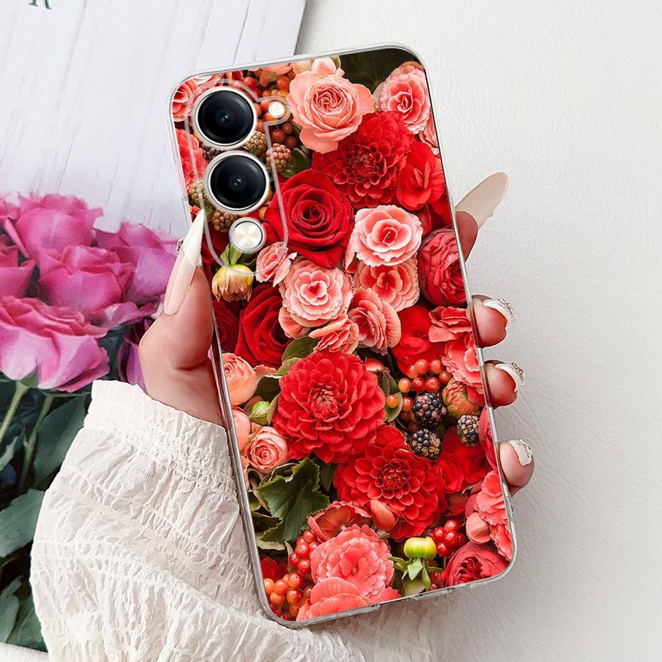 For Vivo Y04 4G Case V2430 Cute Cat White Lion King Painted Cover Soft Slim Phone Case For Vivo Y29s Y 29 s VivoY04 Fundas Coque