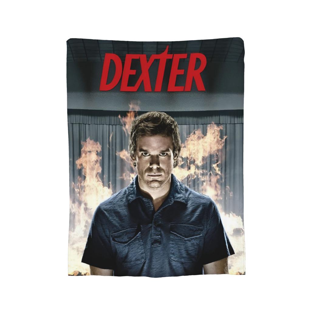 Dexter Morgan Tv Show Blankets Fuzzy Throw Blanket Summer Air Conditioning Portable Soft Warm Bedspreads,