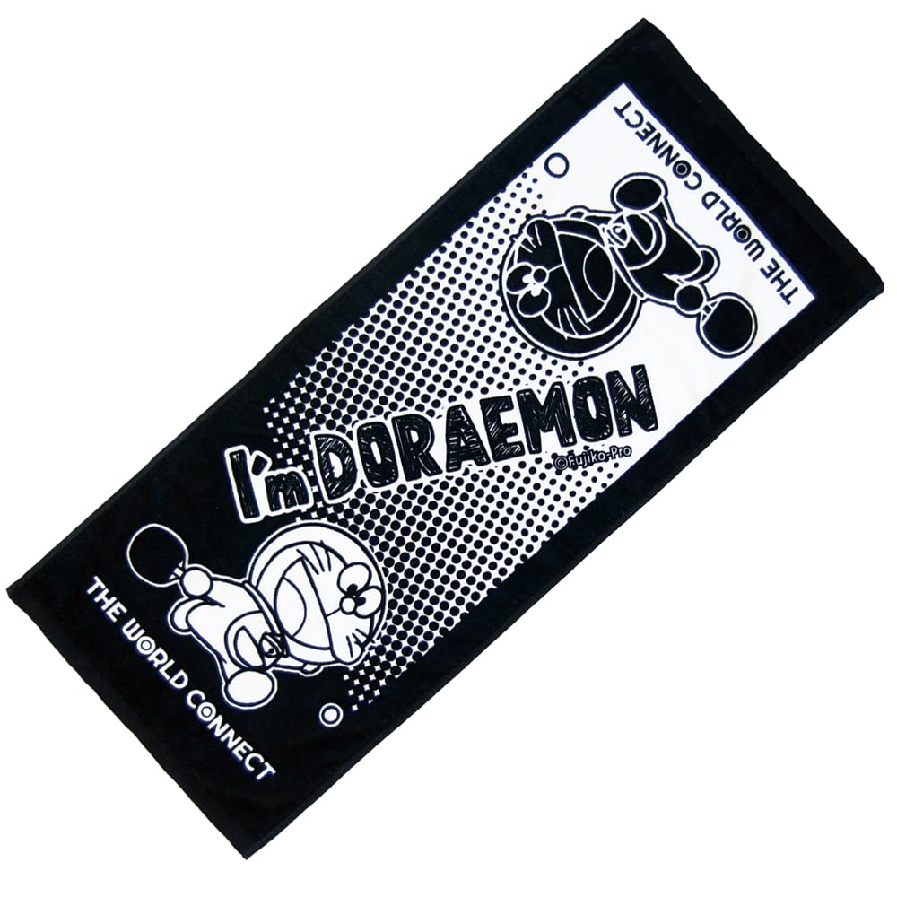 

The World Connect TWC DORAEMON Table Tennis Towel C Black I m чёрный