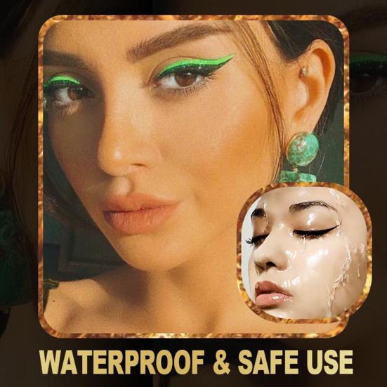8 Pairs Lazy Eye Shadow Eyelash Eyelashes Makeup Stickers Eye Waterproof Glitter Eyeshadow Makeup Stickers