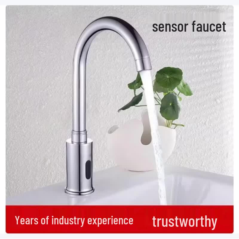 MINXI Copper Infrared Sensor Basin Faucet