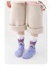 Șosete de bumbac până la jumătatea gambei pentru copii Kuromi - Design drăguț de desene animate pentru primăvară, toamnă și iarnă