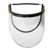 3PCS Hard Hat Face Guard Aluminum Visor Adapter Anti Dust Splashing Protector for Safety Helmet Grinding Cutting