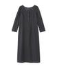 Natural Beauty Basic Button Narrow Dress Two-Tone (Navy/M)