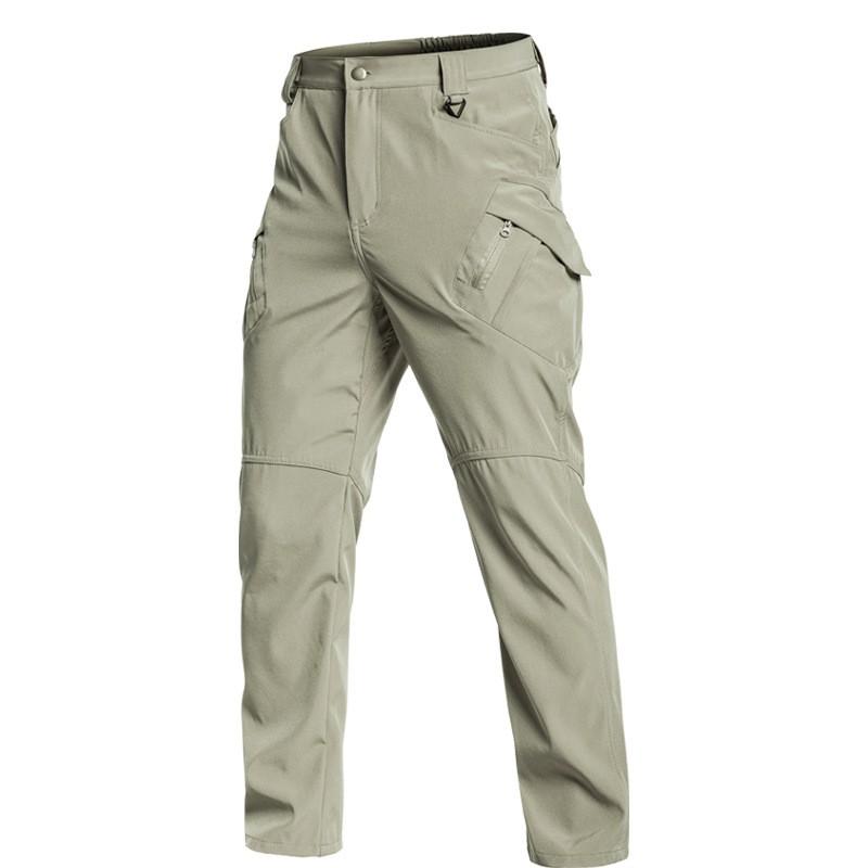 Mens Tactical Cargo Pants Multi-Pocket Outdoor Workwear Durable Water-Resistant Breathable Hiking Camping Cycling