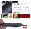 ontto Steering Wheel Fits All Medium Premium Genuine Leather Cover, Comfortable, Non-Slip, Breathable, Seasons, Size, Stylish,