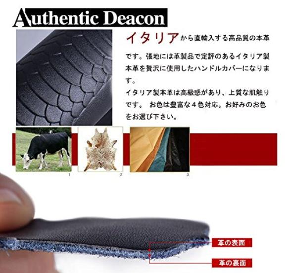 ontto Steering Wheel Fits All Medium Premium Genuine Leather Cover, Comfortable, Non-Slip, Breathable, Seasons, Size, Stylish,