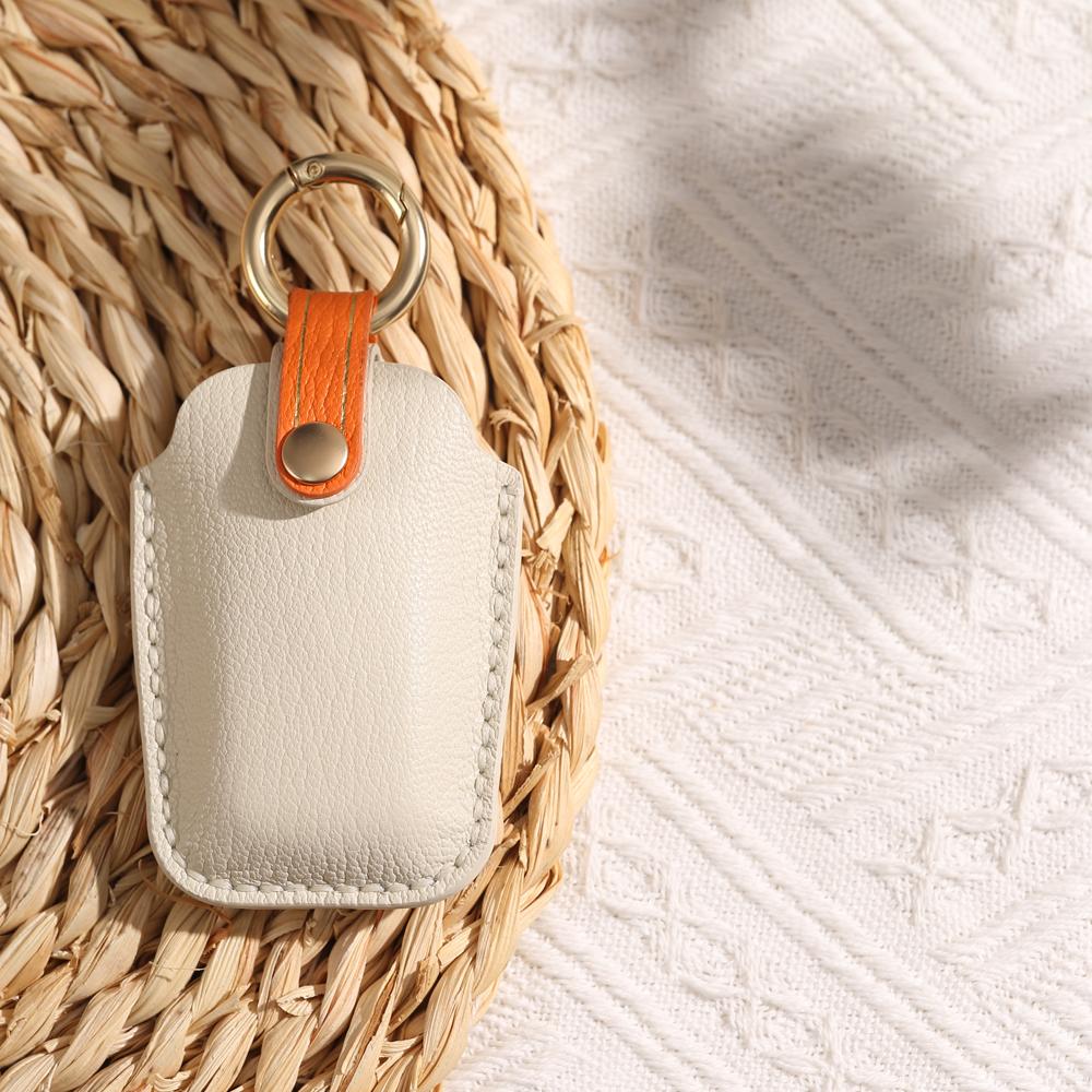3 Bottons Leather Car Key Case Fob Cover For Ssangyong Kyron 2 Sanka Actyon Korando Tivoli Tivolan Rexton Ss-01 For Ssang Yong
