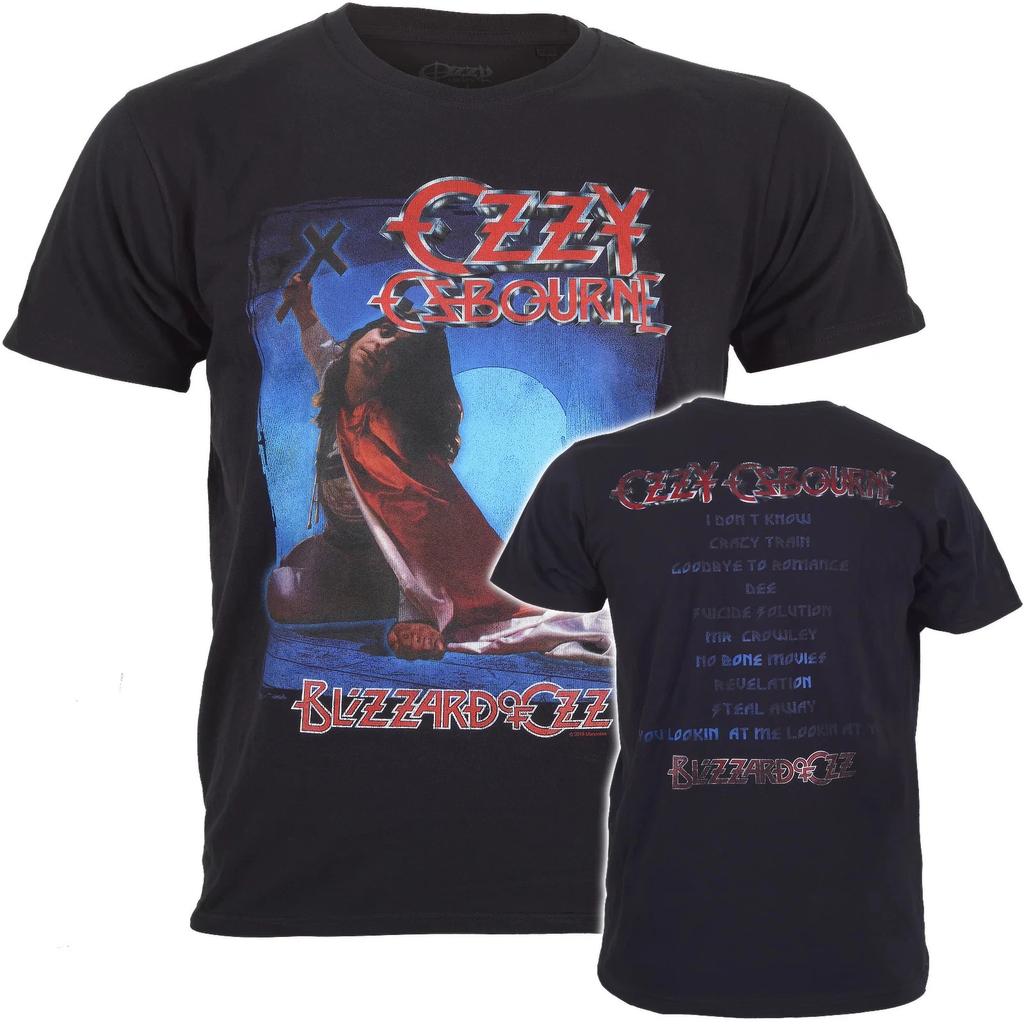 Offizielles Ozzy Osbourne Blizzard Of Ozz T-Shirt Schwarz Neu S M L XL XXL