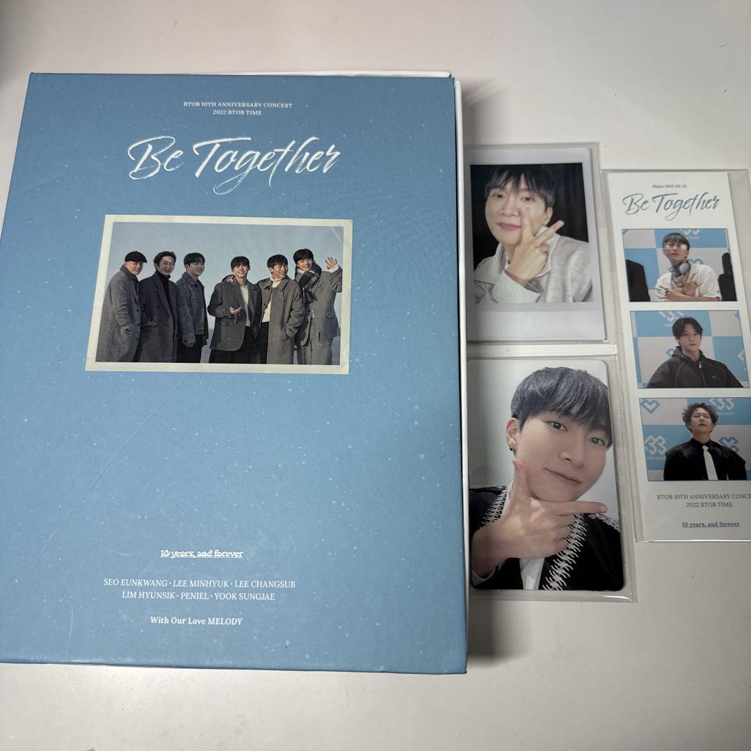 

[USED] btob be together dvd trading card with polaroid