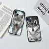 Animal Wolf Phone Case for Samsung Galaxy S20 S21 S22 Ultra FE + Plus A21S A22 A24 A25 A26 A30 A30S A31