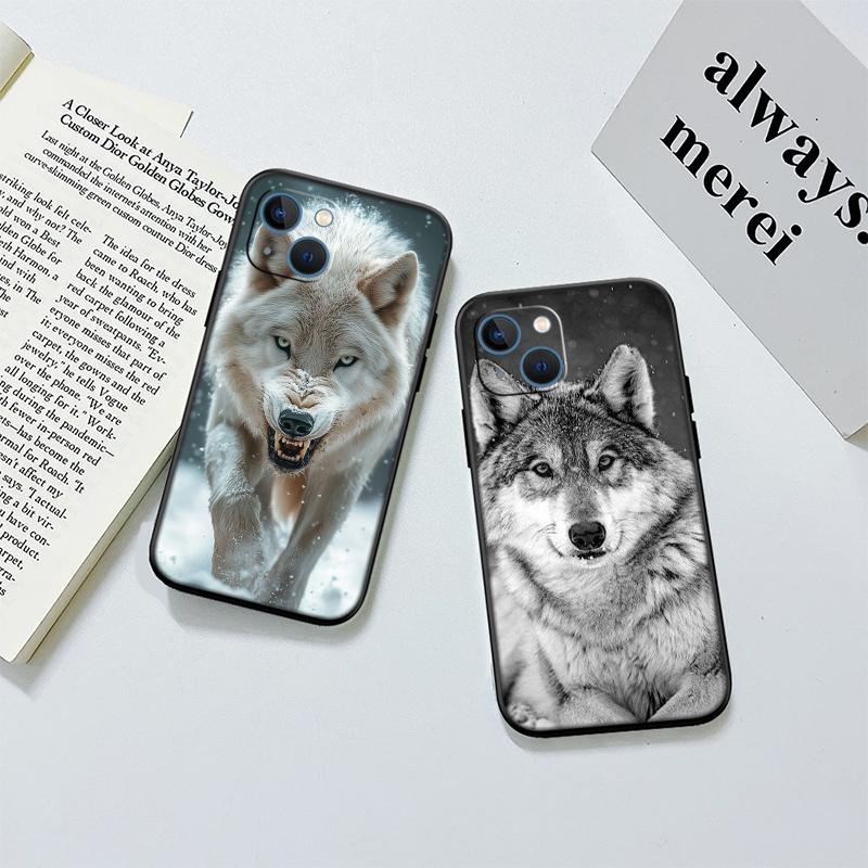 Animal Wolf Phone Case for Samsung Galaxy S20 S21 S22 Ultra FE + Plus A21S A22 A24 A25 A26 A30 A30S A31