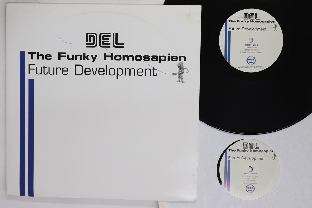 Виниловая пластинка DEL THE FUNKY HOMOSAPIEN Future Development NONE HIERO IMPERIUM 2002 US Rap HipHopRB Б/у