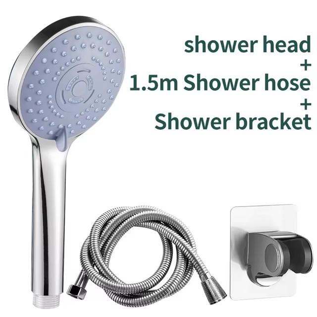 Badkamer Drukhanddouche Pakket Accessoires Douchekop Grote Waterafvoer 5 Modellen Universele Aanpassing Waterbesparend