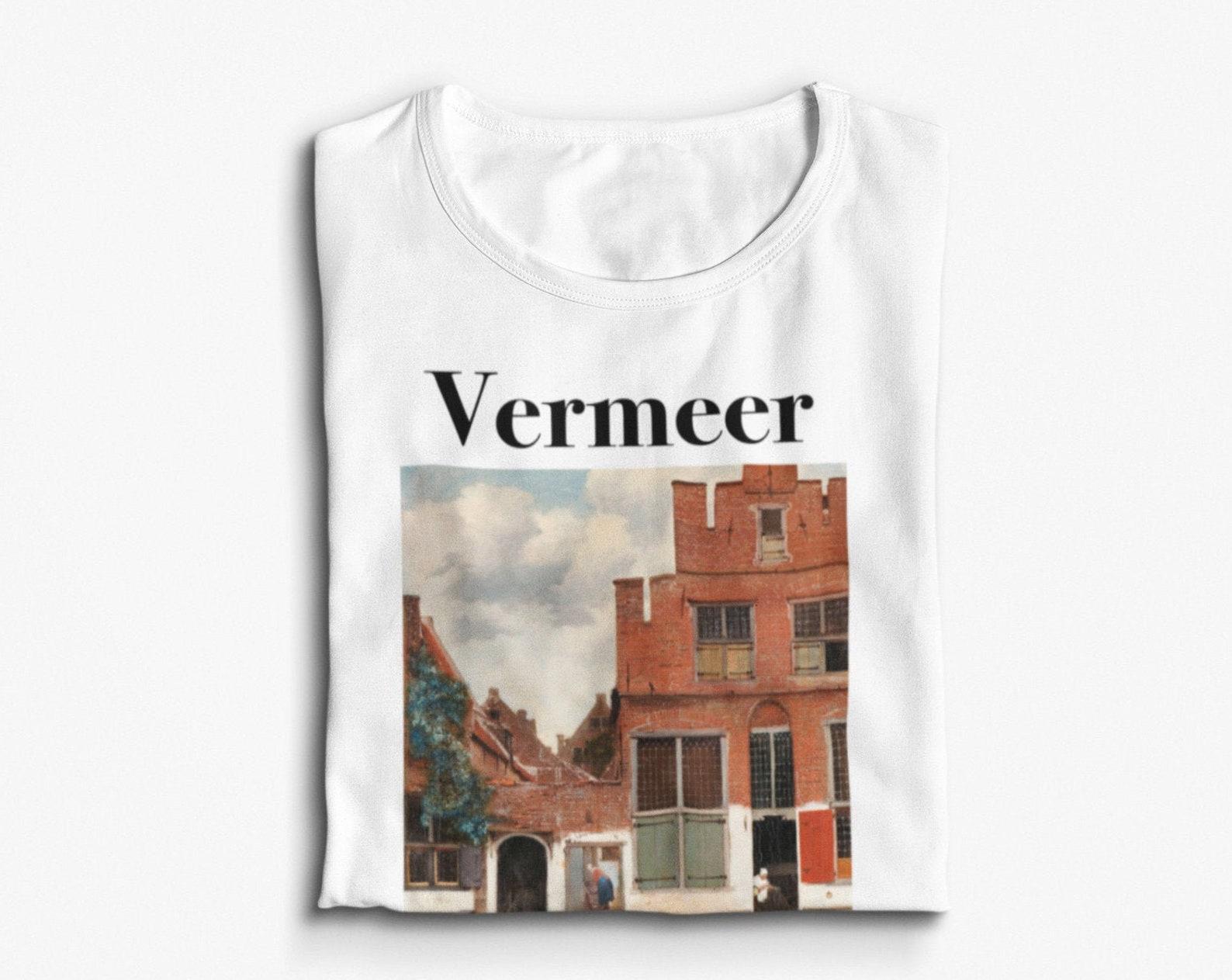 Vermeer  The Little Street  Art T-Shirt 2XL