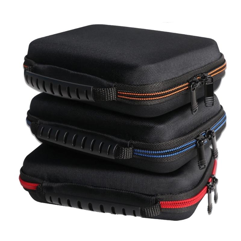 Game Console EVA Bag Scratchproof Storage Box for Console Protector Case with Card Slot Pocket Travel Carrying Pouch