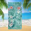 1pc Beach Floral Digital Print - Running Apparel Accessory Sports Towel, Large Beach Towel - Ultra Soft and Super Absorbent